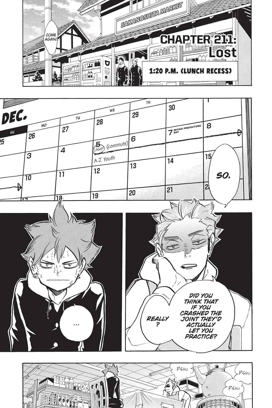 Haikyu!! Chap 211 - Next Chap 212