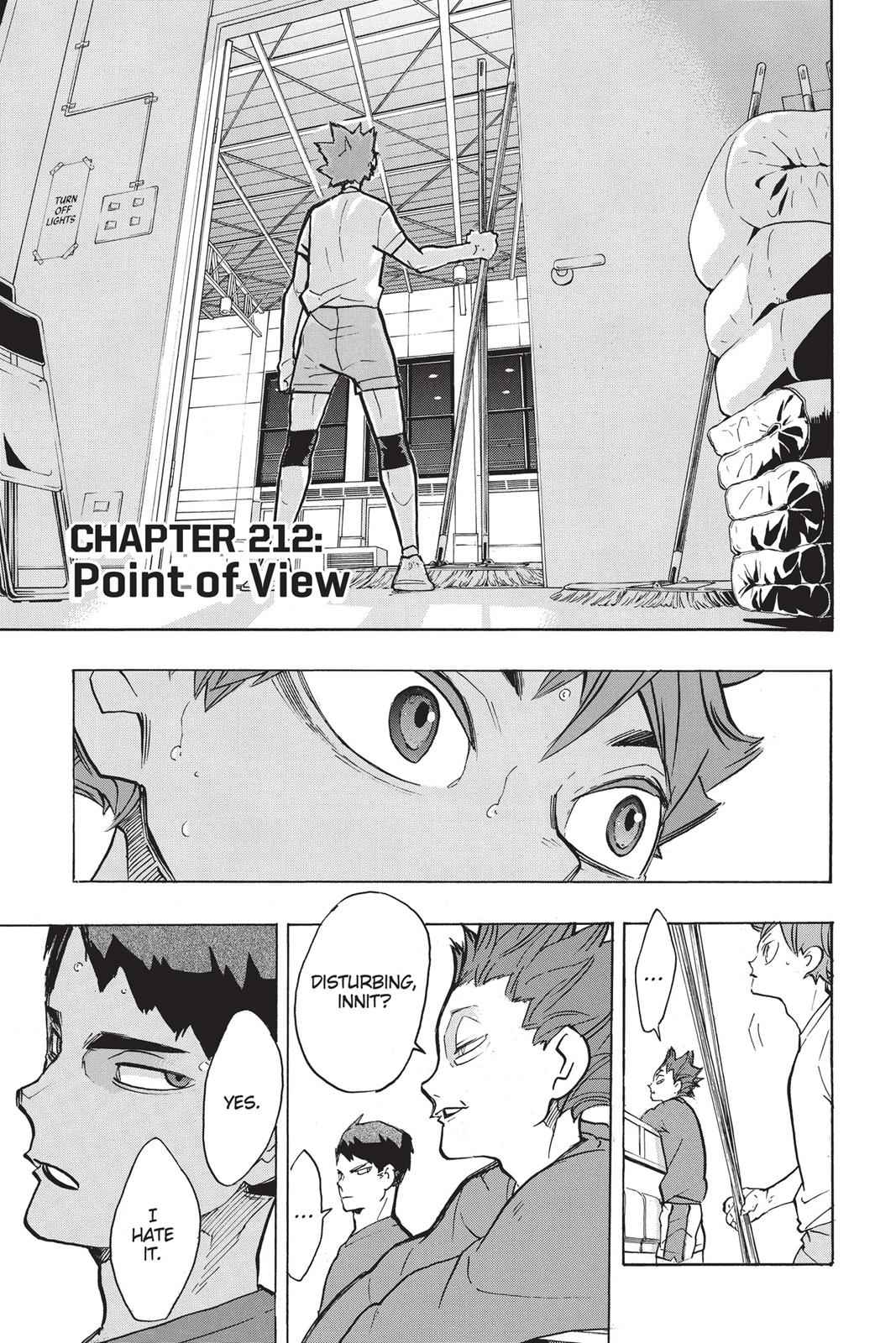 Haikyu!! Chap 212 - Next Chap 213