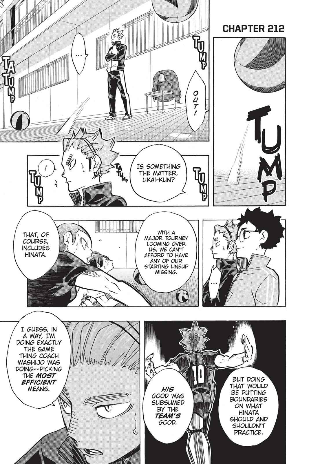 Haikyu!! Chap 212 - Next Chap 213