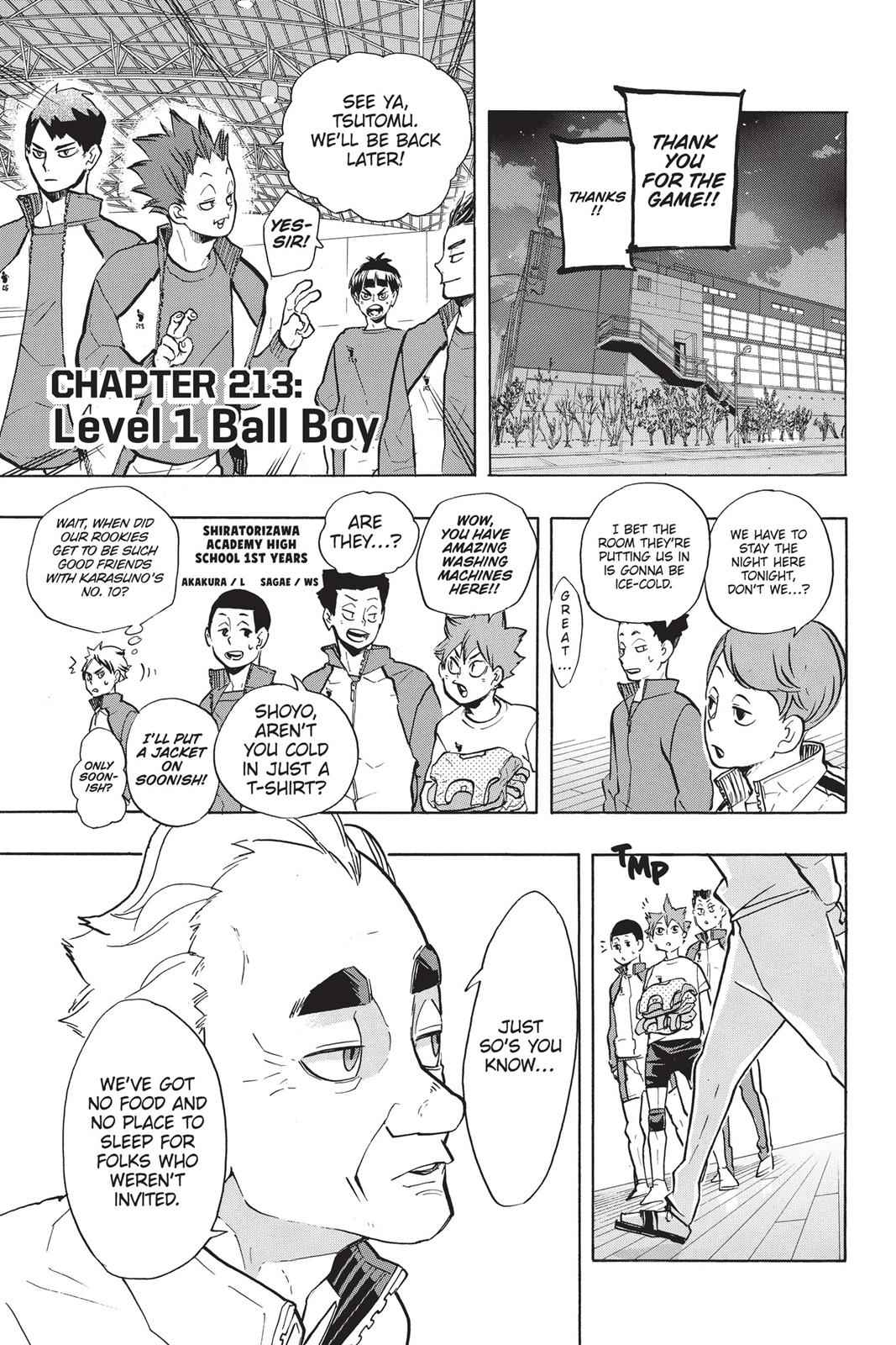 Haikyu!! Chap 213 - Next Chap 214