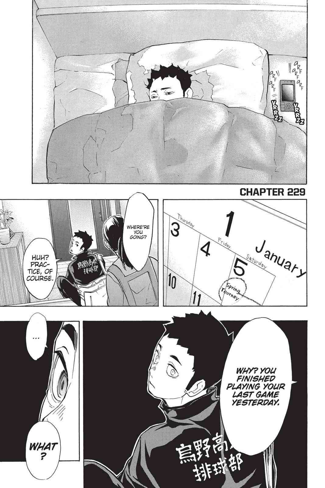Haikyu!! Chap 229 - Next Chap 230