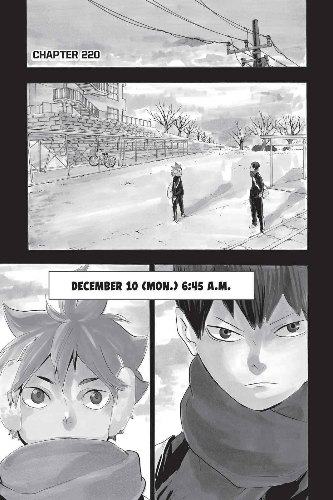 Haikyu!! Chap 220 - Next Chap 221