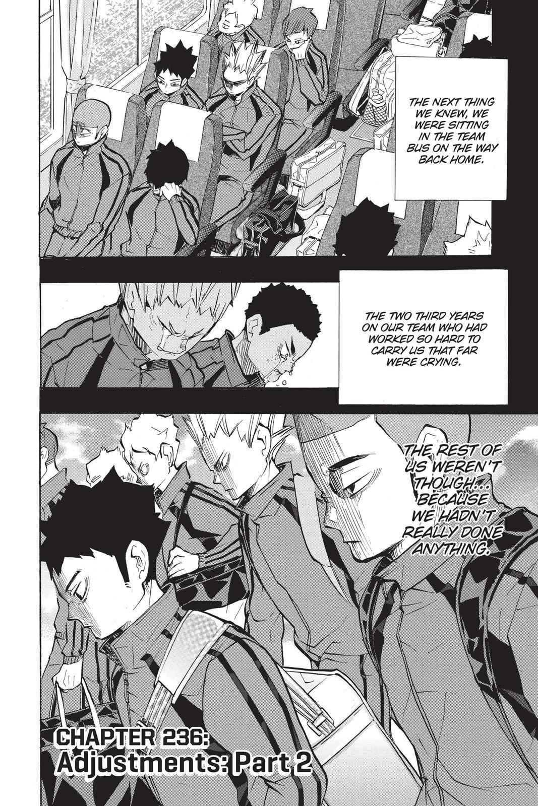 Haikyu!! Chap 236 - Next Chap 237
