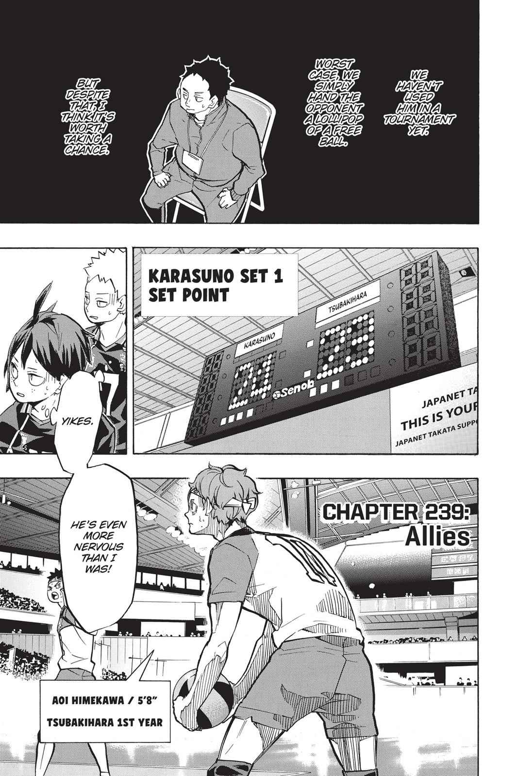 Haikyu!! Chap 239 - Next Chap 240