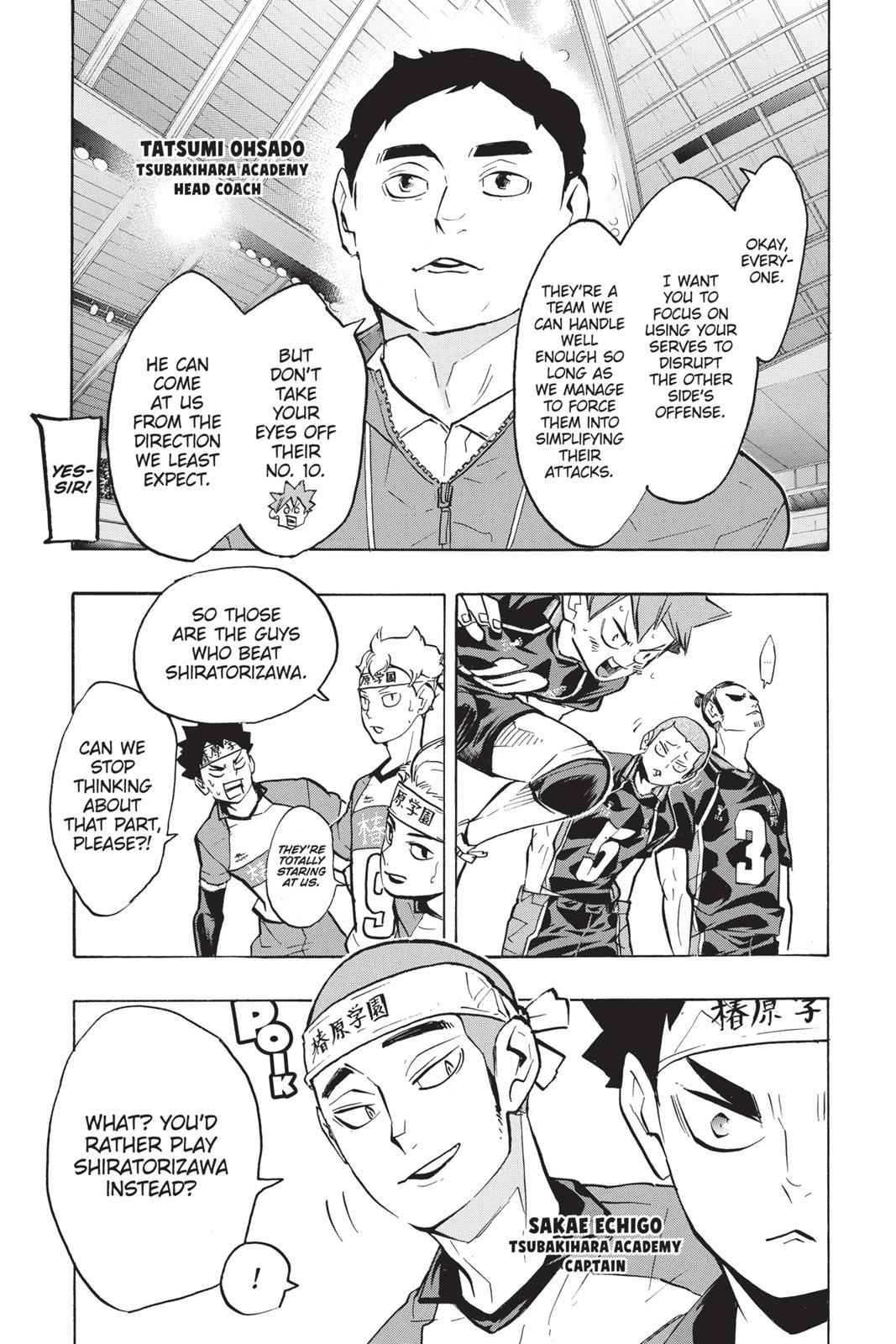 Haikyu!! Chap 233 - Next Chap 234
