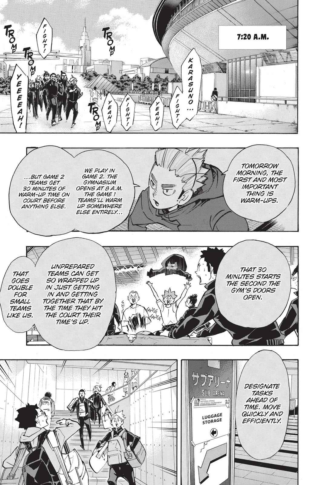 Haikyu!! Chap 247 - Next Chap 248