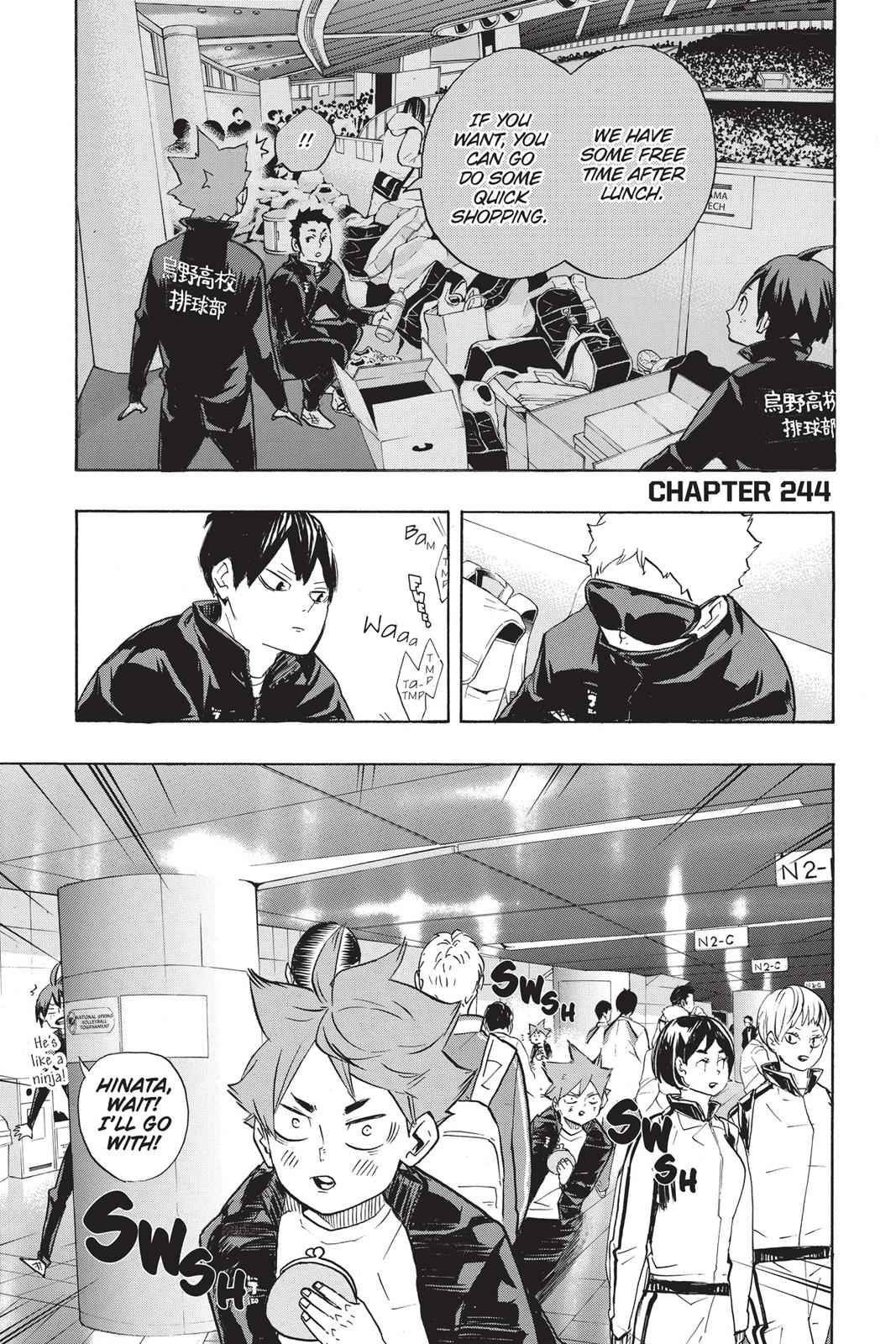 Haikyu!! Chap 244 - Next Chap 245