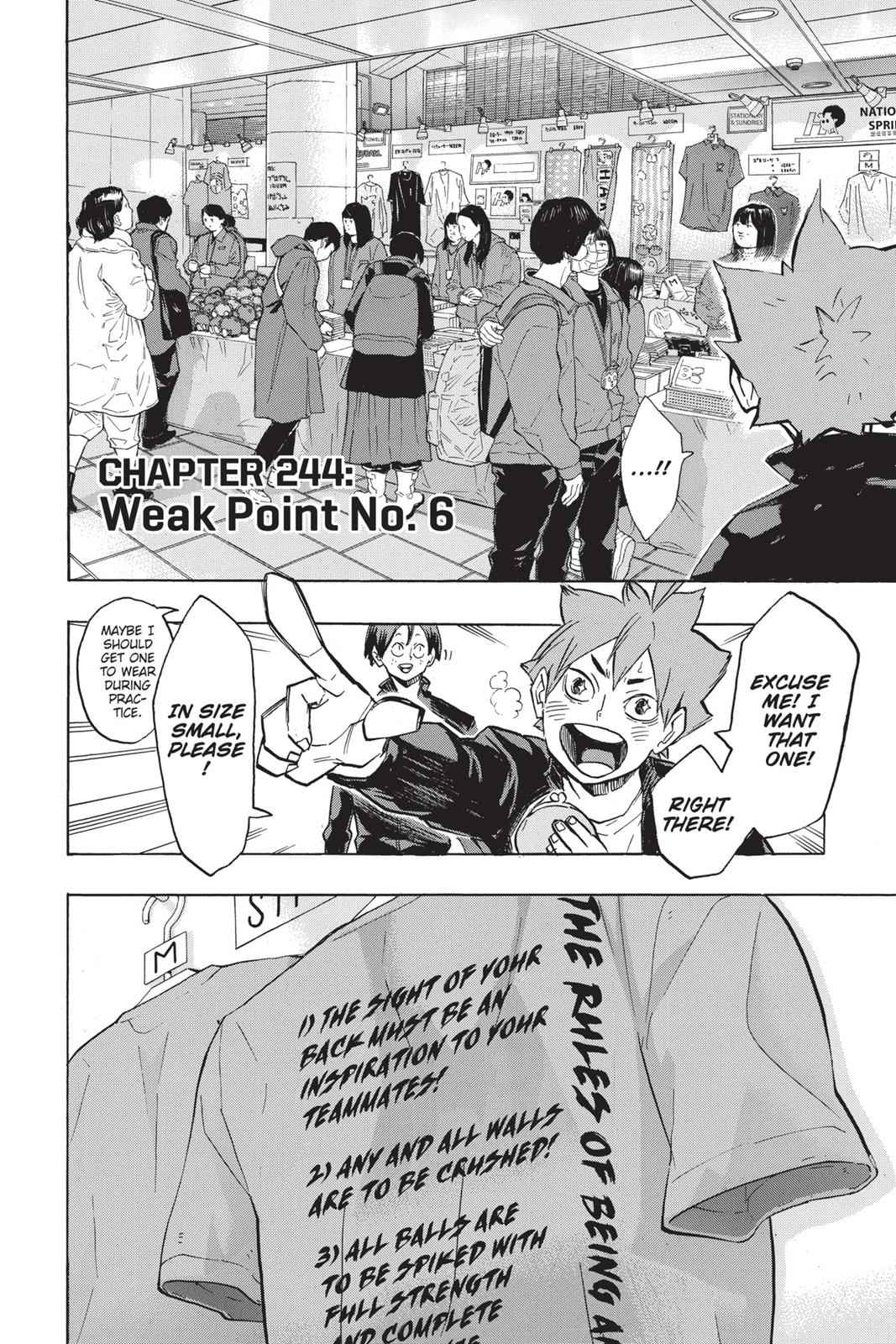 Haikyu!! Chap 244 - Next Chap 245