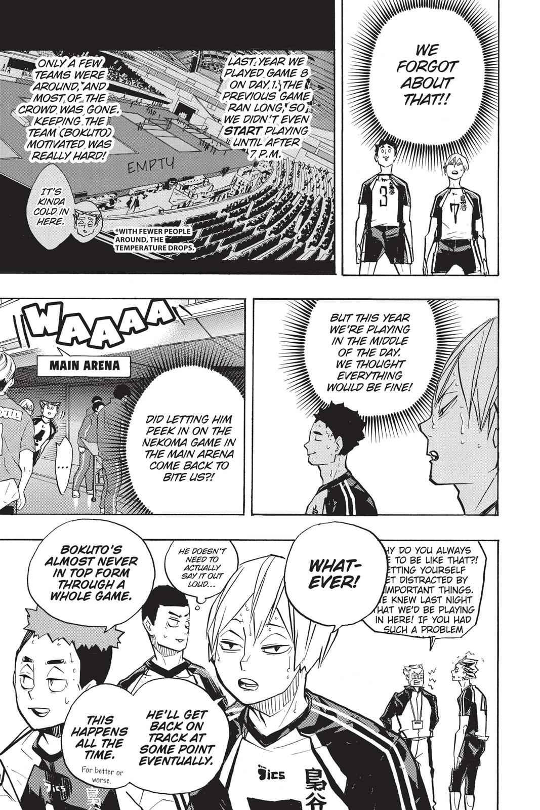 Haikyu!! Chap 244 - Next Chap 245