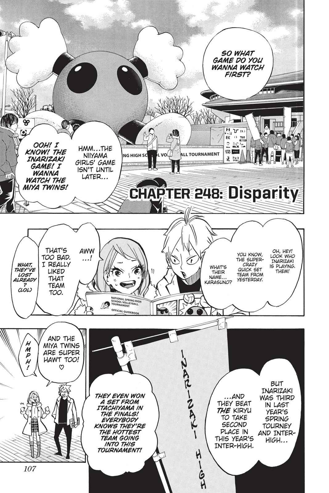 Haikyu!! Chap 248 - Next Chap 249