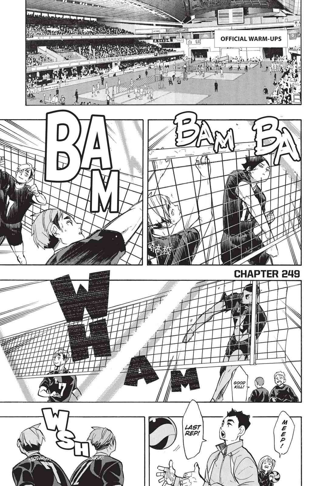 Haikyu!! Chap 249 - Next Chap 250