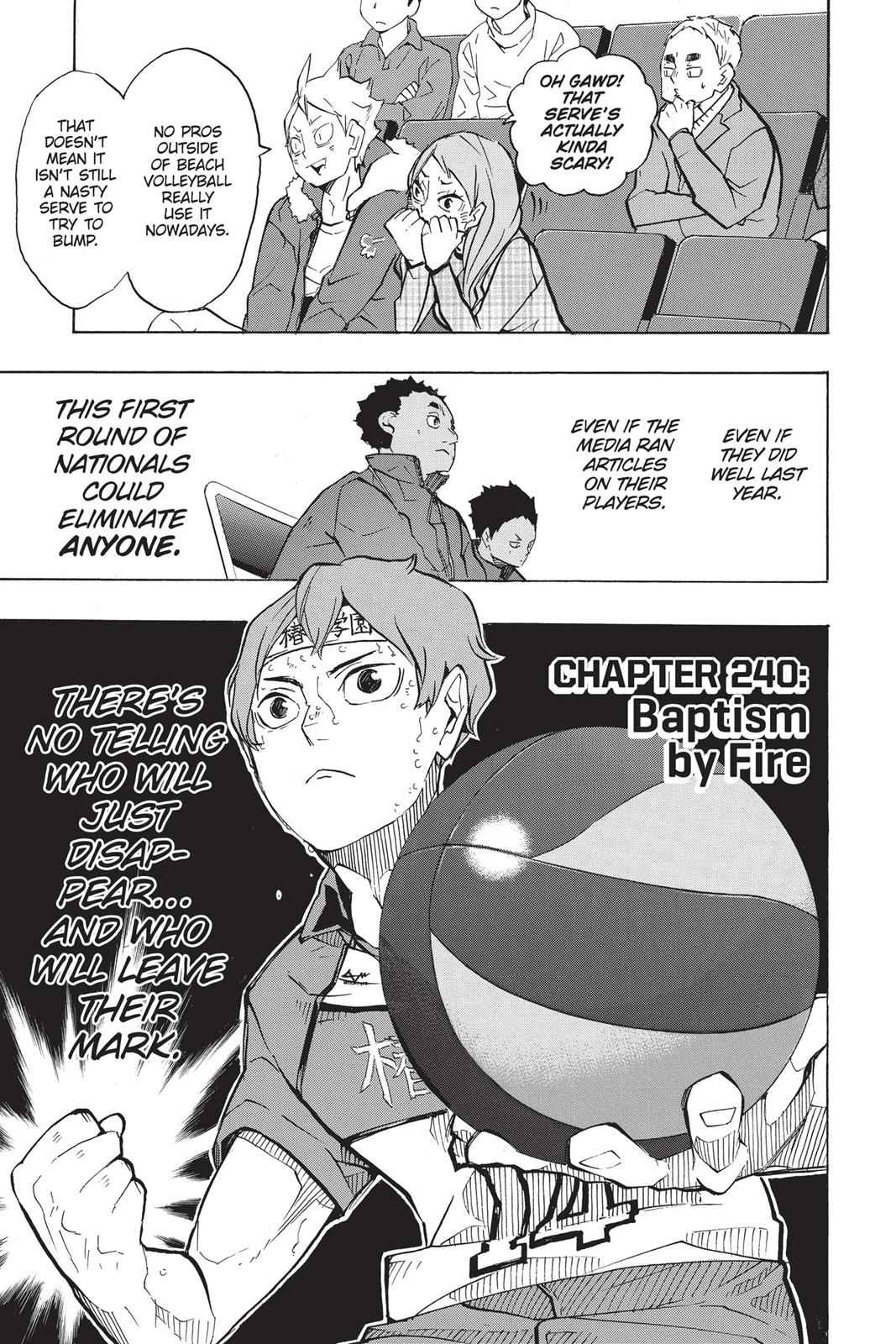 Haikyu!! Chap 240 - Next Chap 241