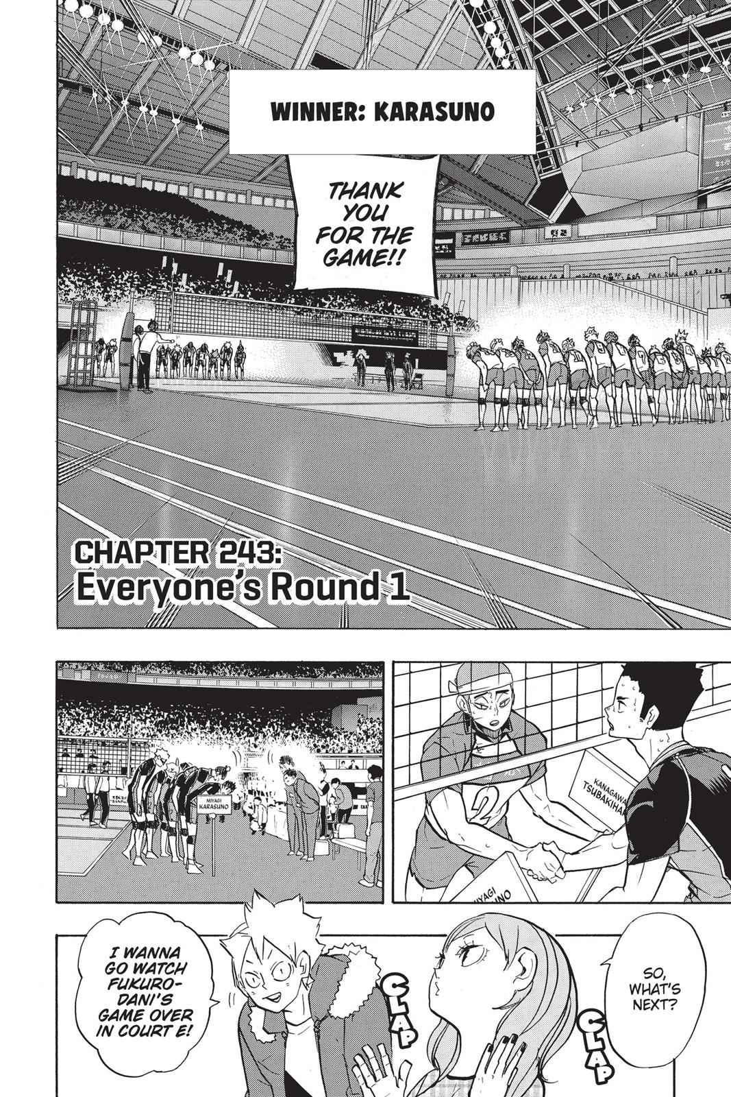 Haikyu!! Chap 243 - Next Chap 244