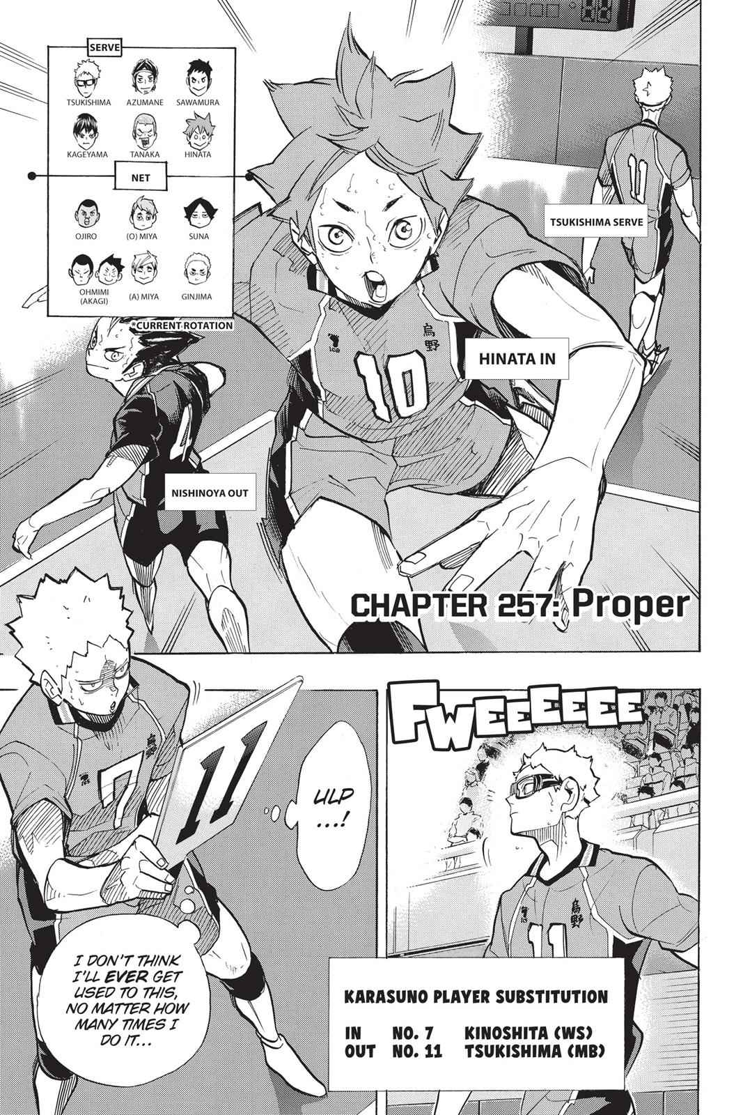 Haikyu!! Chap 257 - Next Chap 258