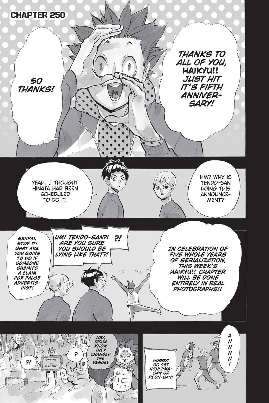 Haikyu!! Chap 250 - Next Chap 251