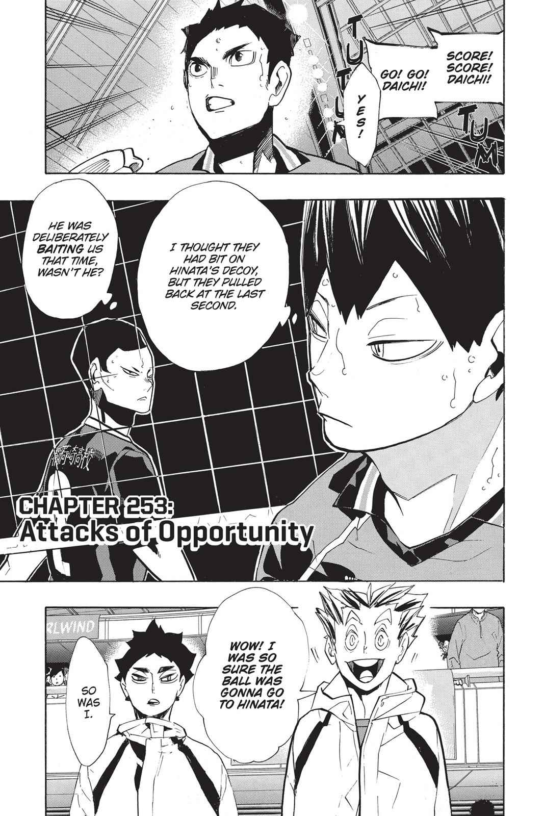 Haikyu!! Chap 253 - Next Chap 254