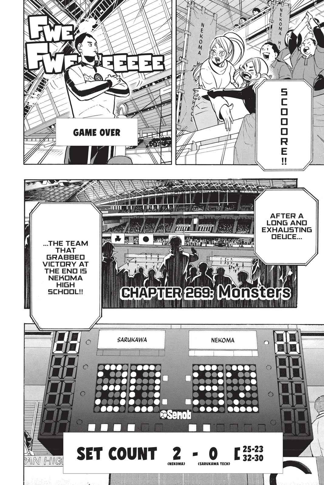 Haikyu!! Chap 269 - Next Chap 270