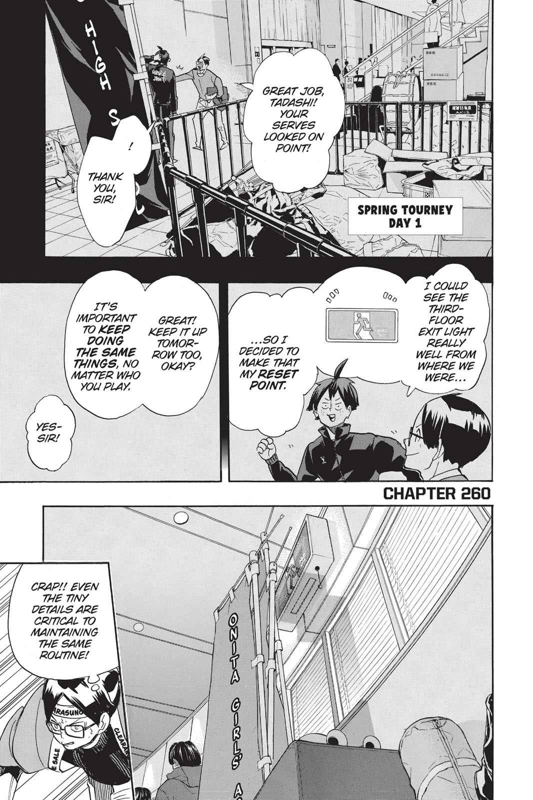 Haikyu!! Chap 260 - Next Chap 261