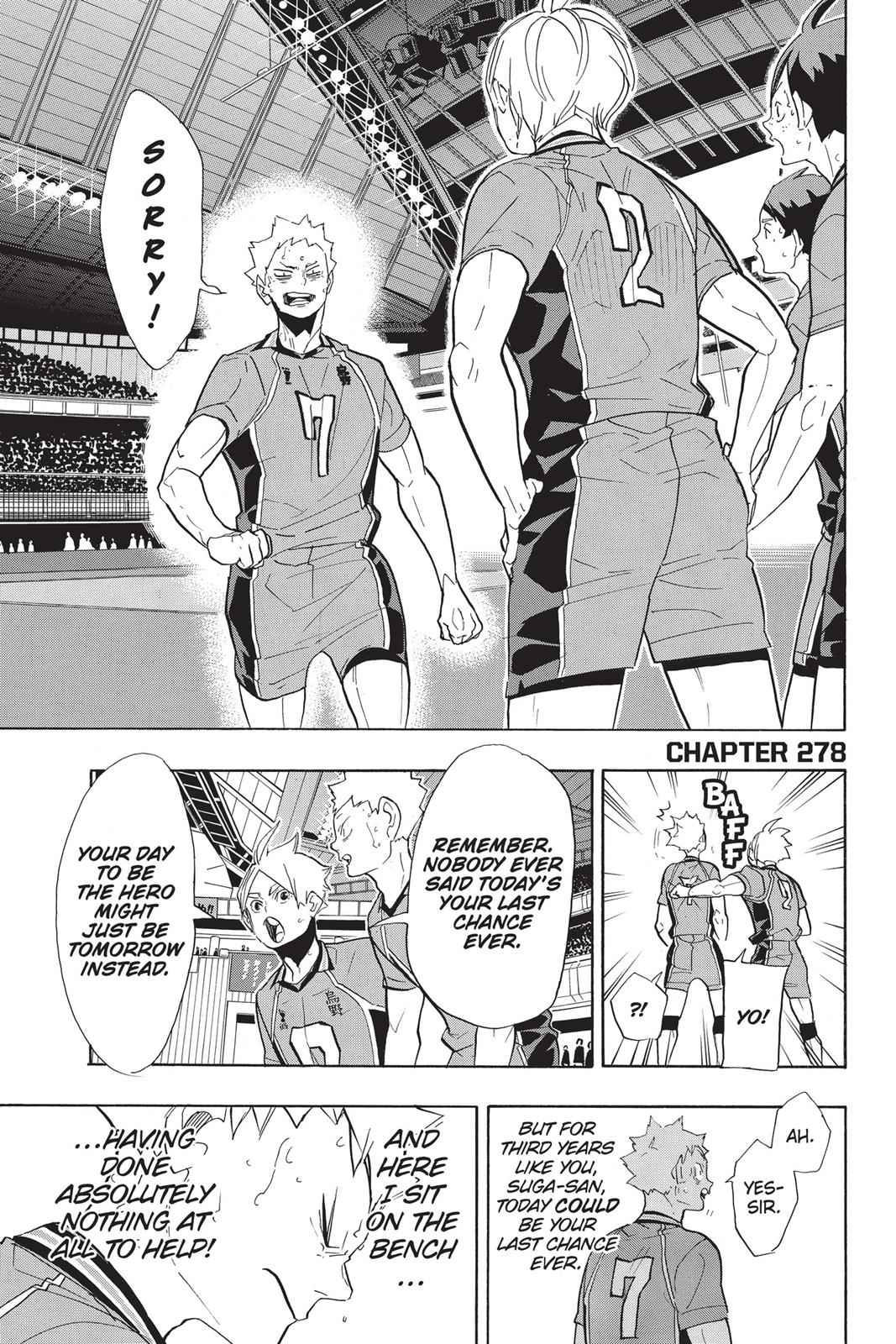 Haikyu!! Chap 278 - Next Chap 279