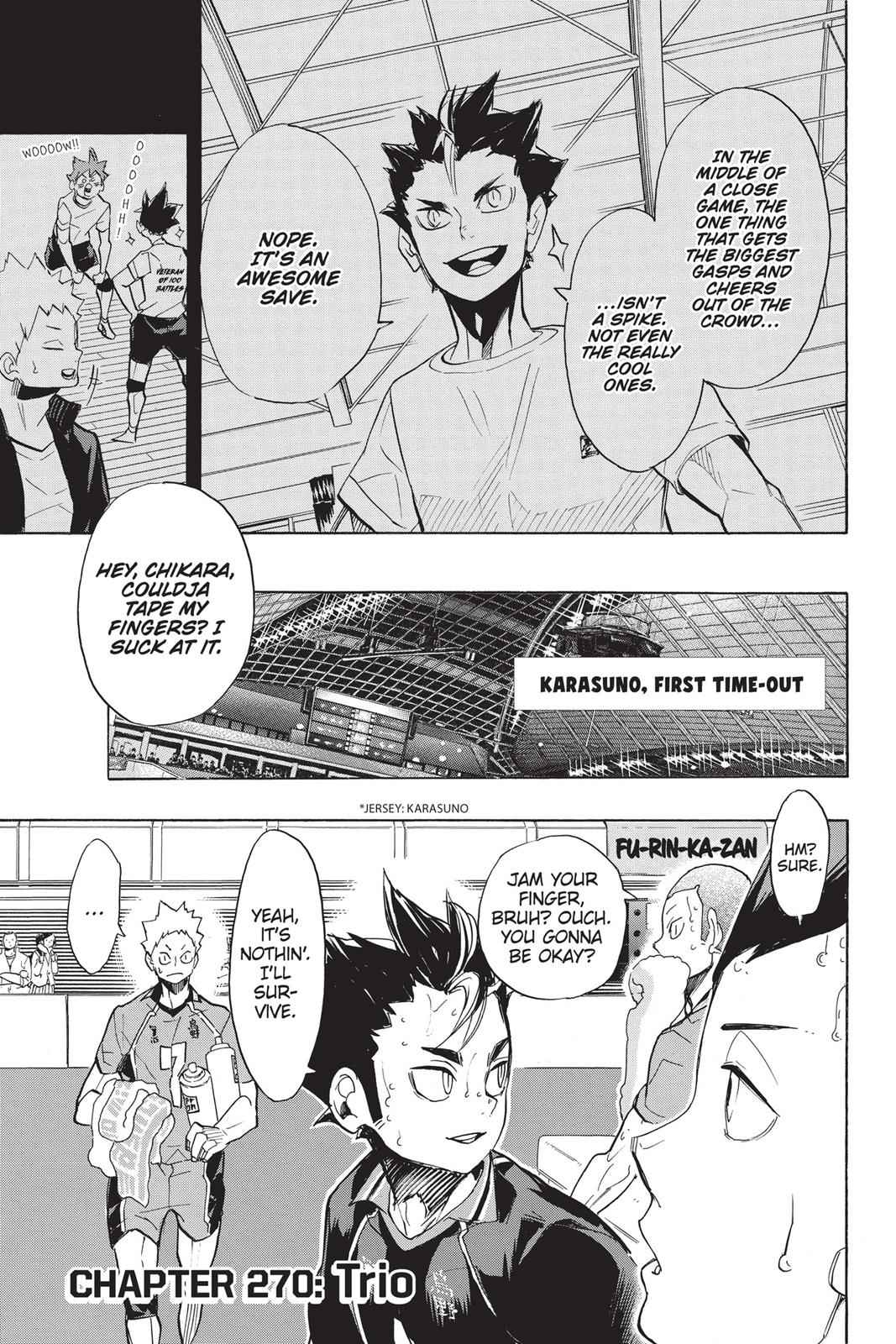 Haikyu!! Chap 270 - Next Chap 271