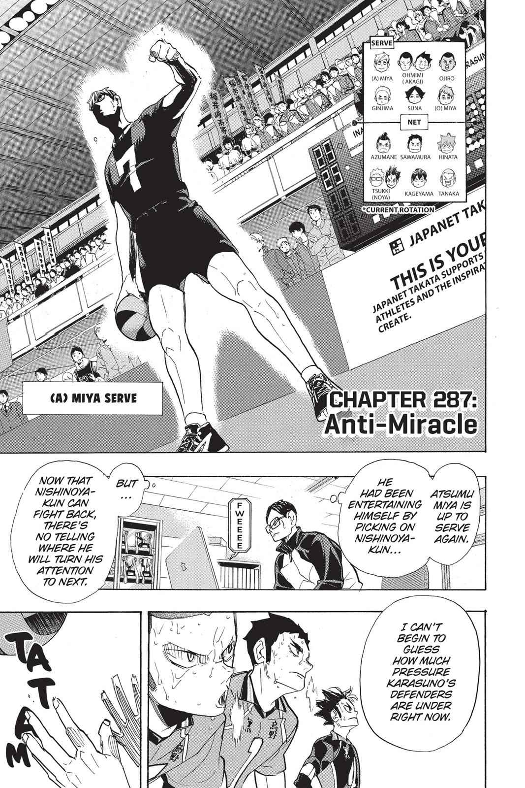 Haikyu!! Chap 287 - Next Chap 288