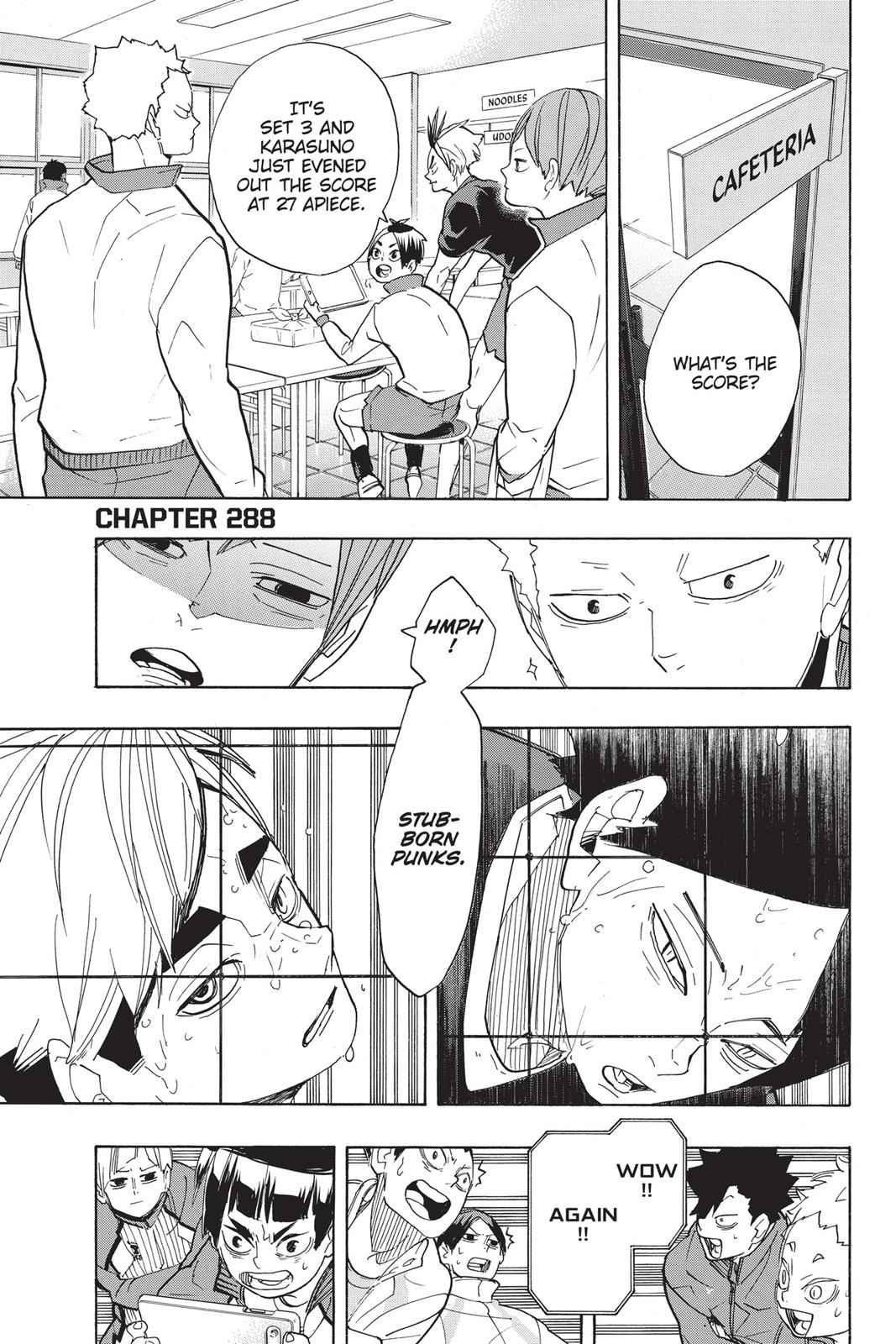 Haikyu!! Chap 288 - Next Chap 289
