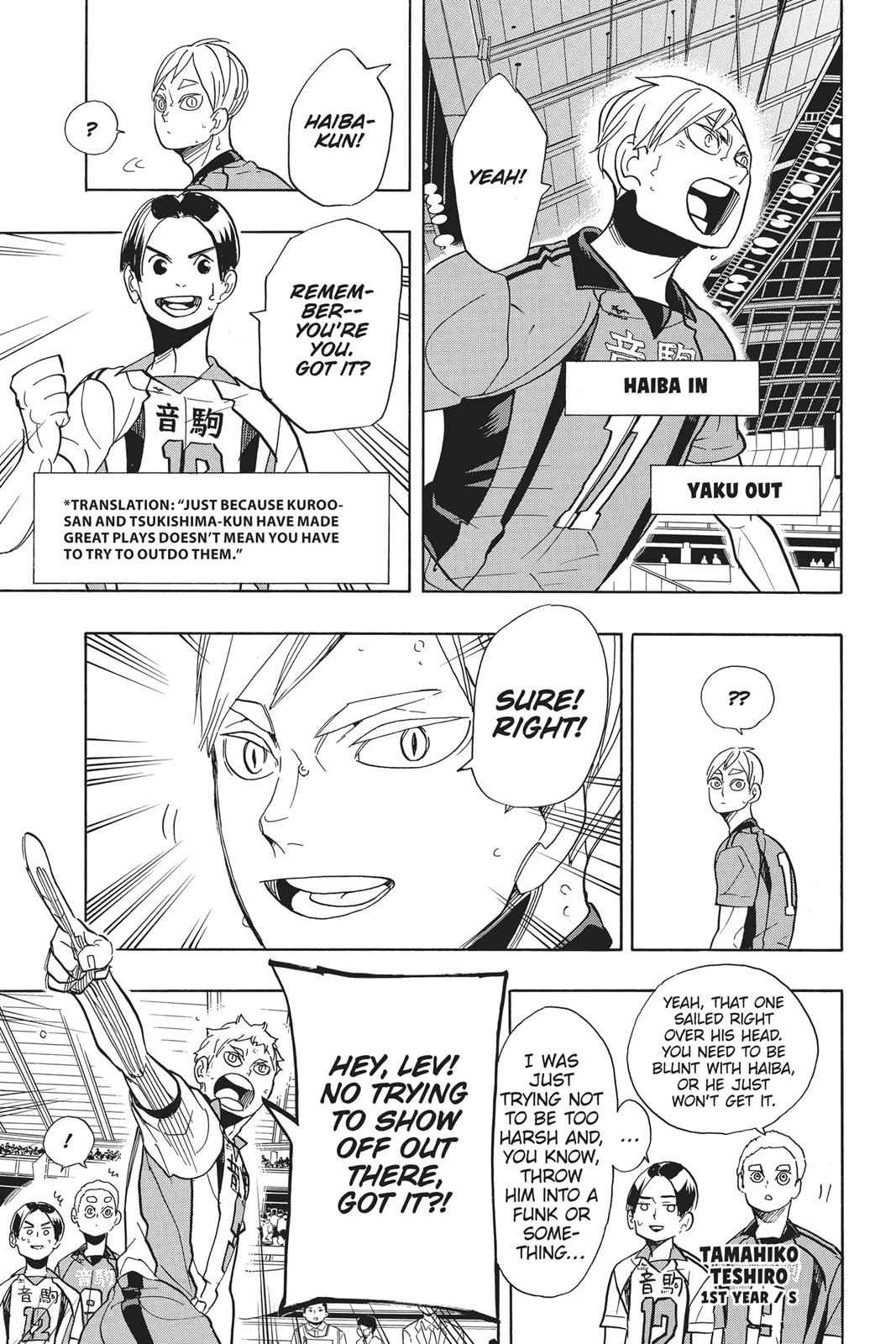 Haikyu!! Chap 299 - Next Chap 300
