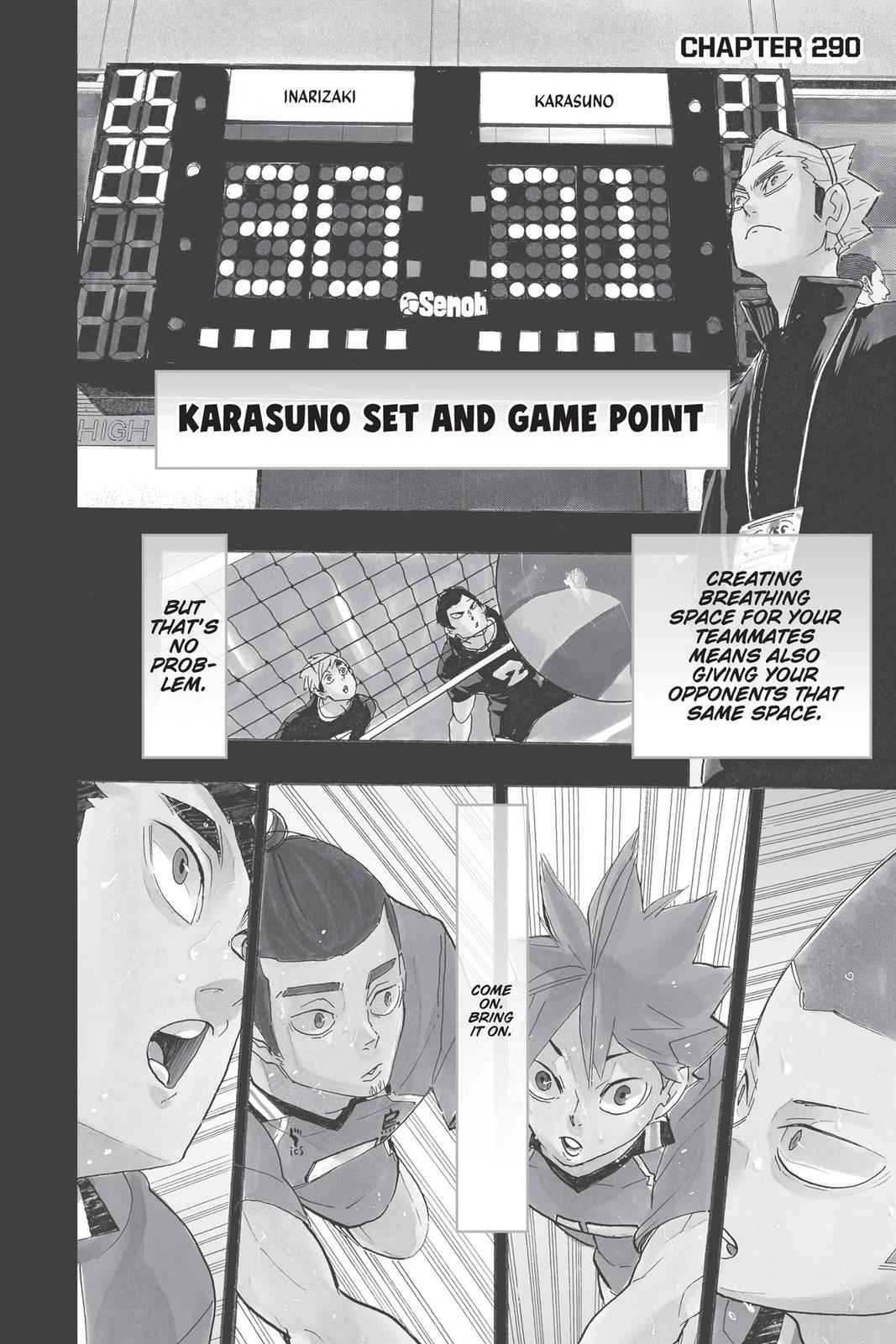 Haikyu!! Chap 290 - Next Chap 291