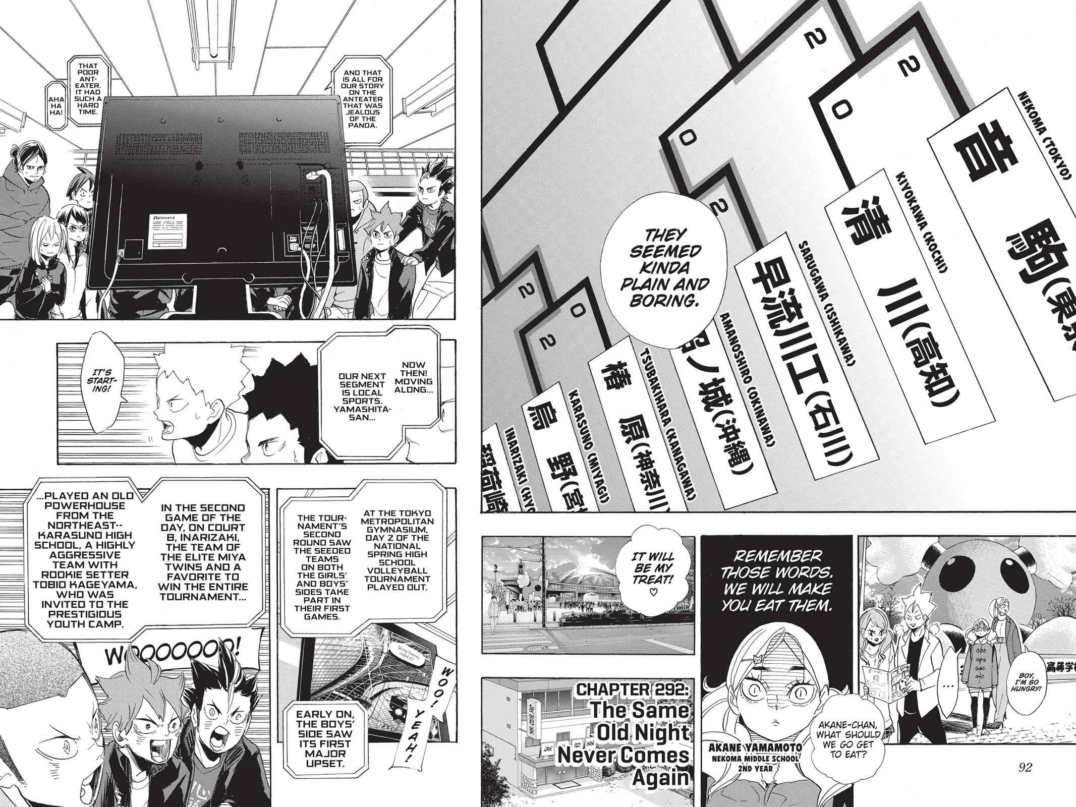 Haikyu!! Chap 292 - Next Chap 293