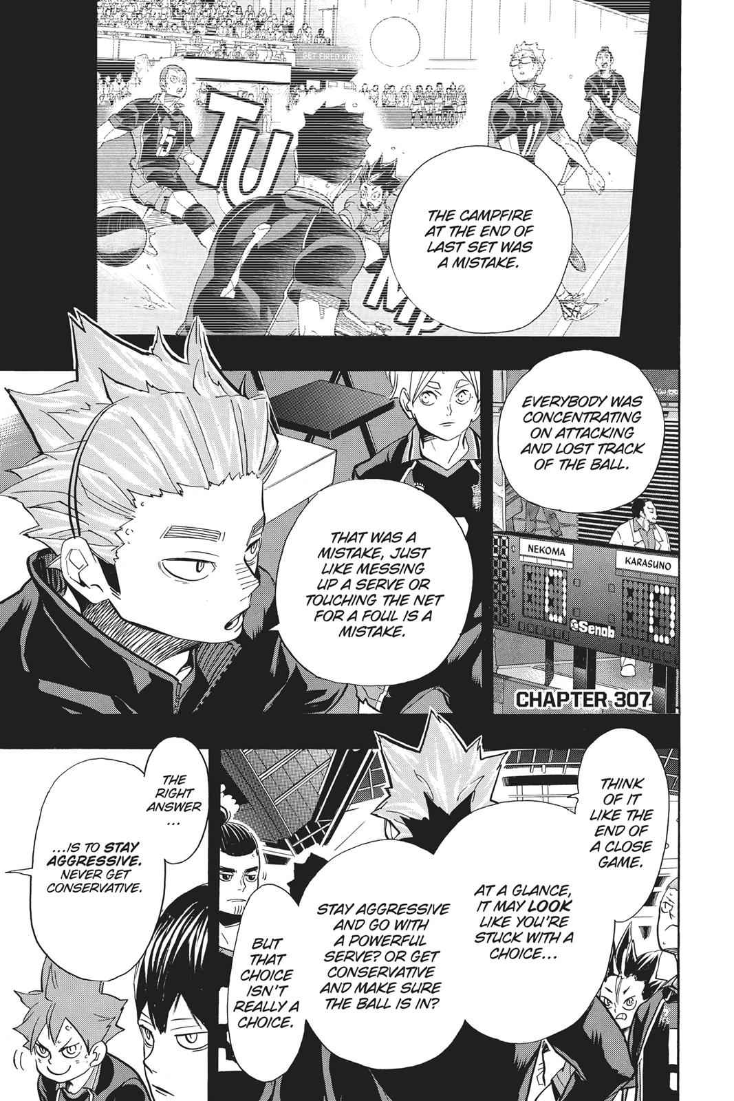 Haikyu!! Chap 307 - Next Chap 308
