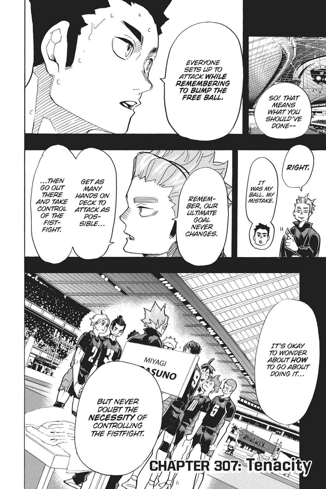 Haikyu!! Chap 307 - Next Chap 308