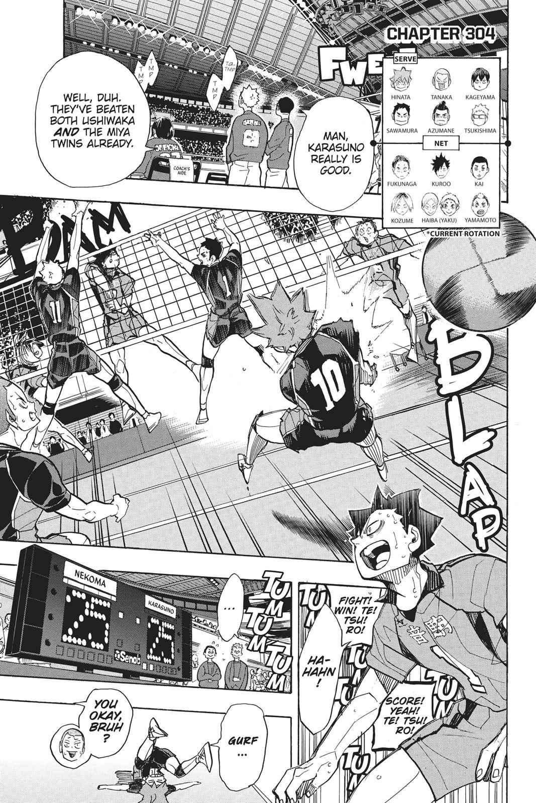 Haikyu!! Chap 304 - Next Chap 305