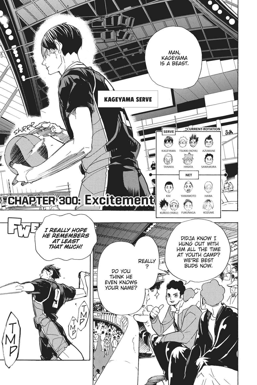 Haikyu!! Chap 300 - Next Chap 301