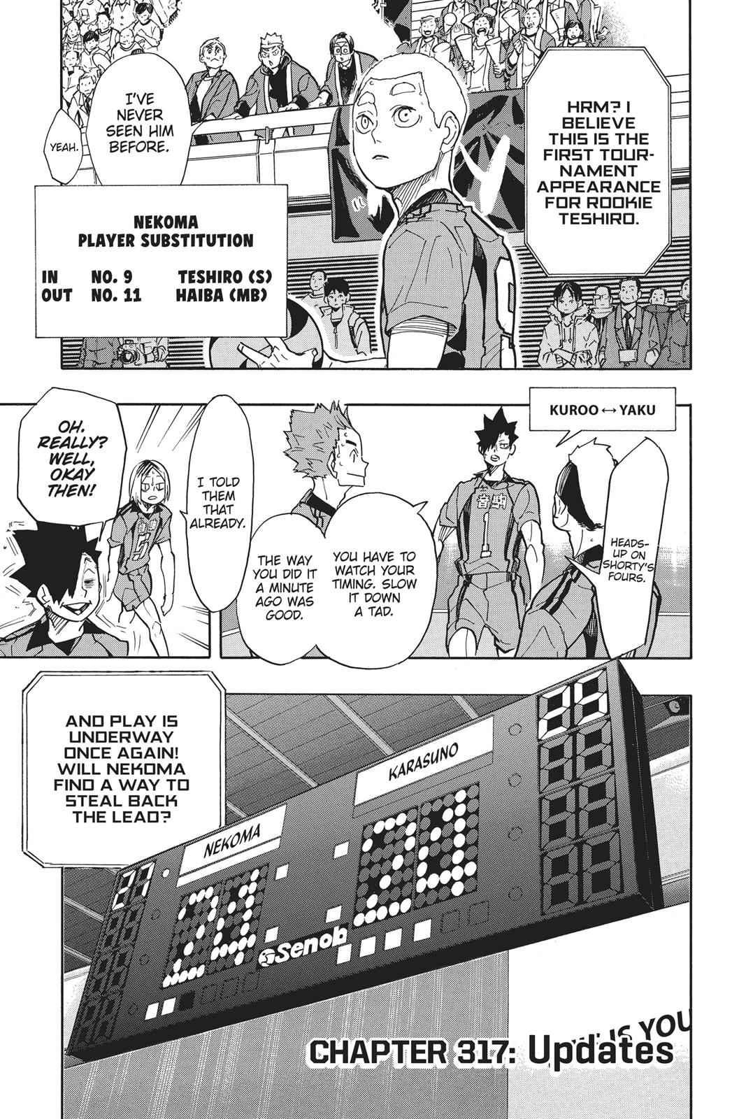 Haikyu!! Chap 317 - Next Chap 318