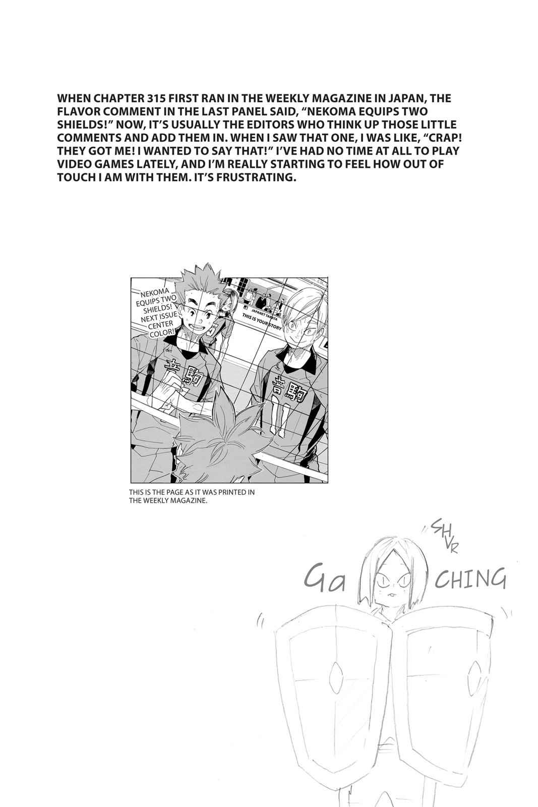 Haikyu!! Chap 315 - Next Chap 316