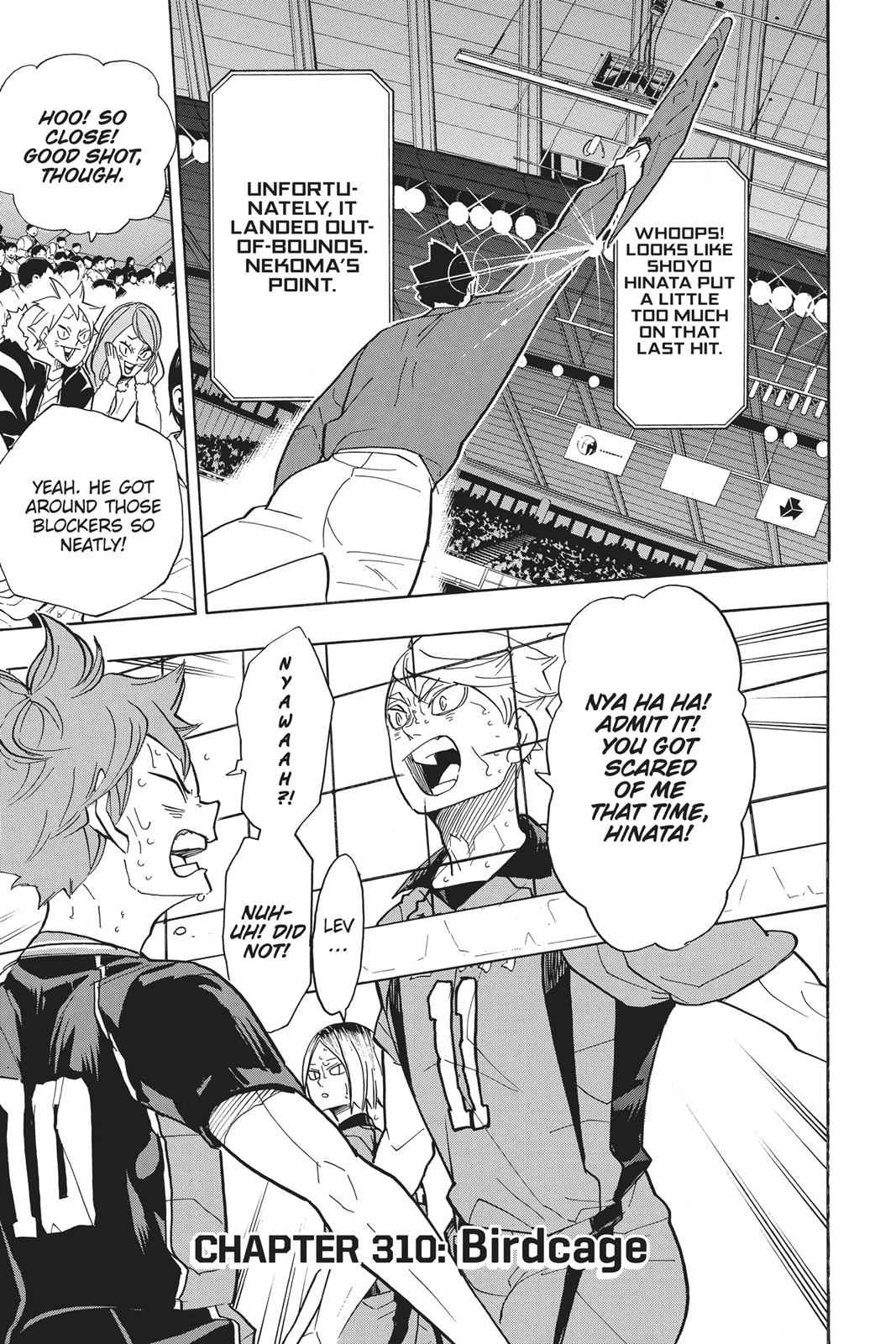 Haikyu!! Chap 310 - Next Chap 311