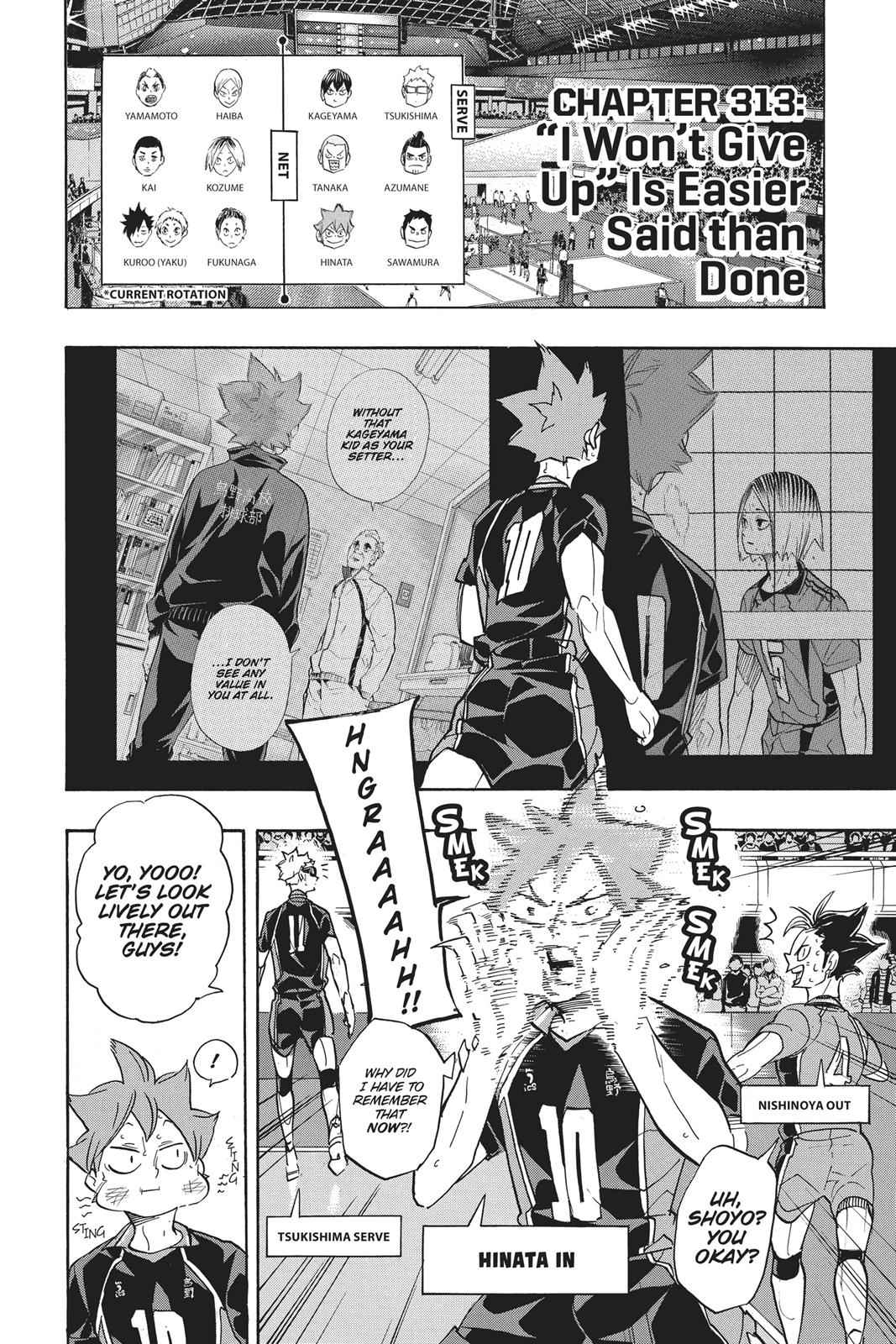 Haikyu!! Chap 313 - Next Chap 314