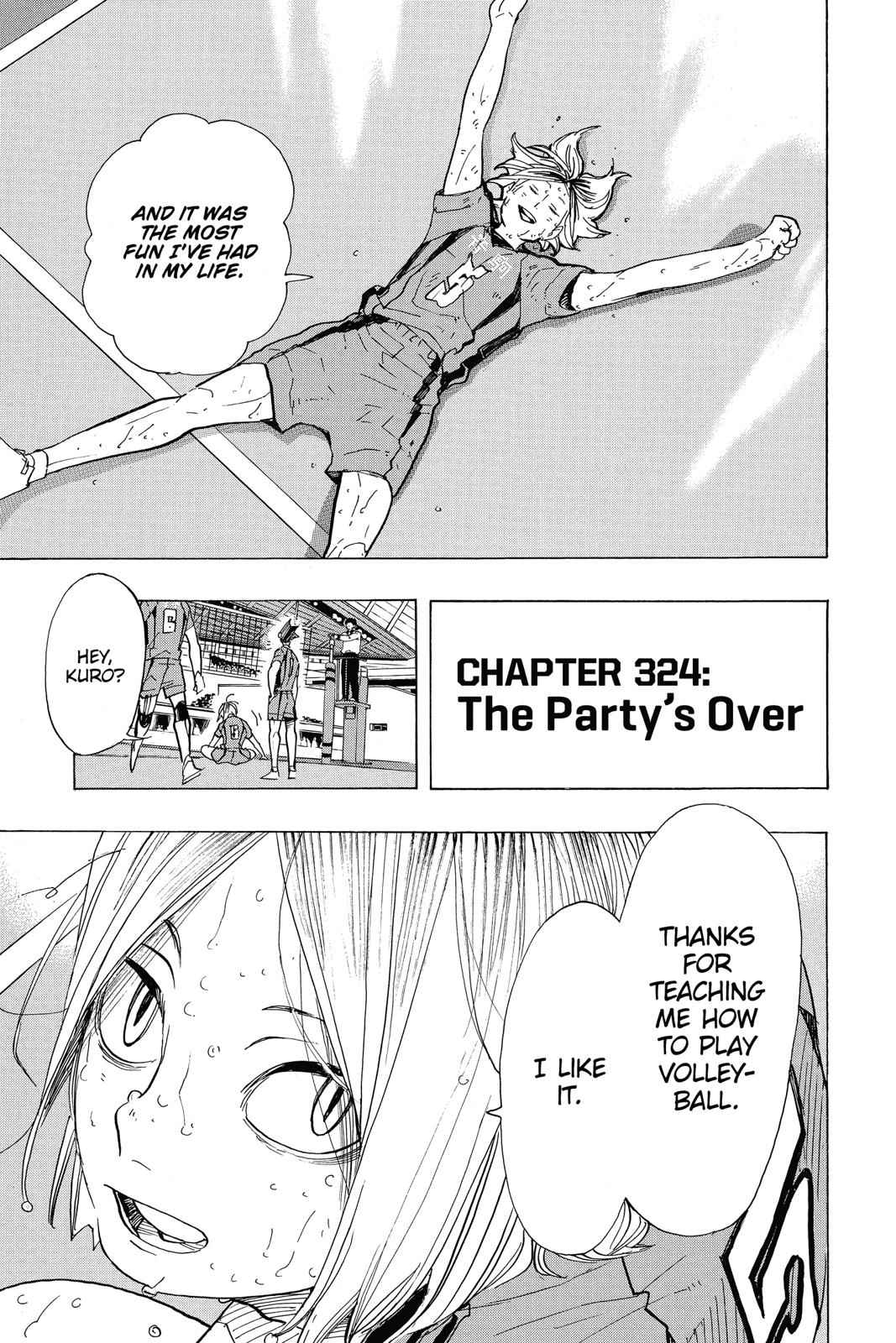 Haikyu!! Chap 324 - Next Chap 325