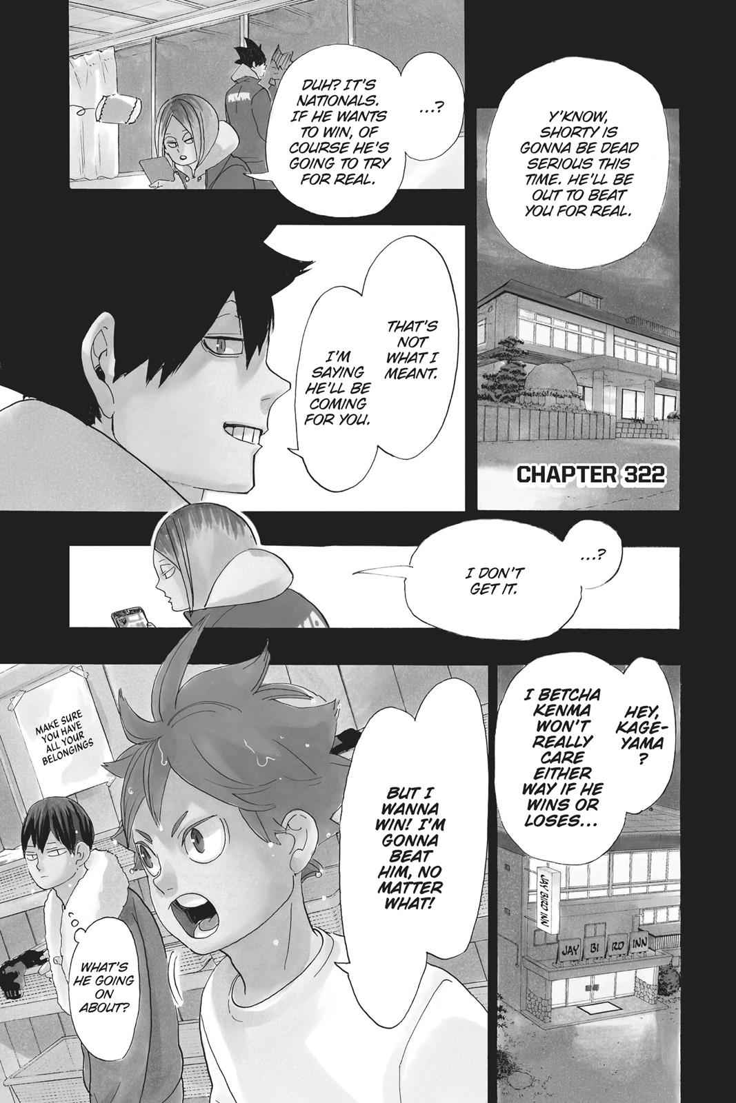 Haikyu!! Chap 322 - Next Chap 323