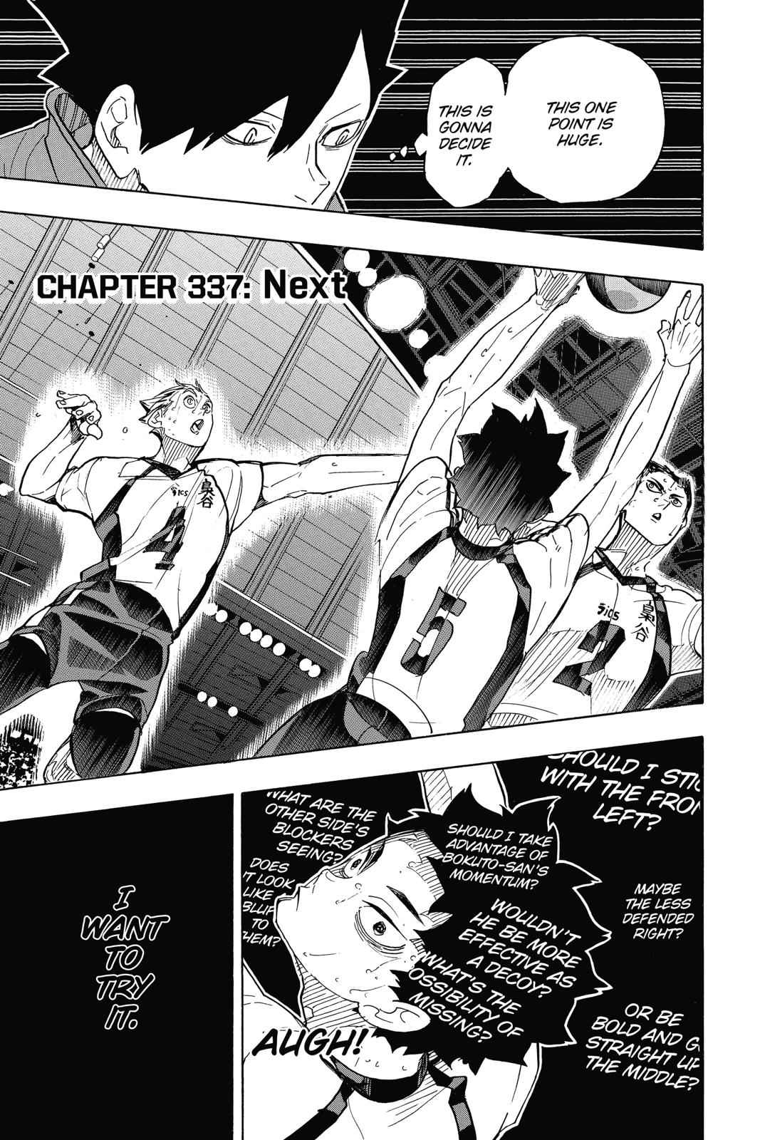 Haikyu!! Chap 337 - Next Chap 338