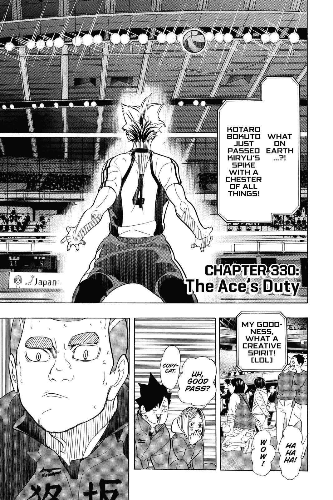 Haikyu!! Chap 330 - Next Chap 331