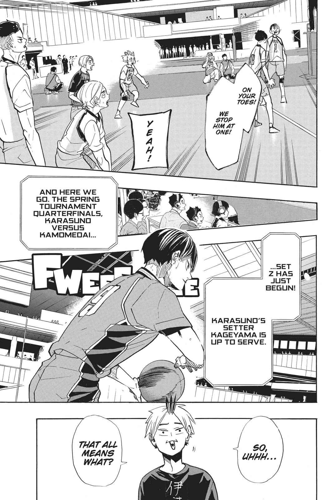 Haikyu!! Chap 346 - Next Chap 347