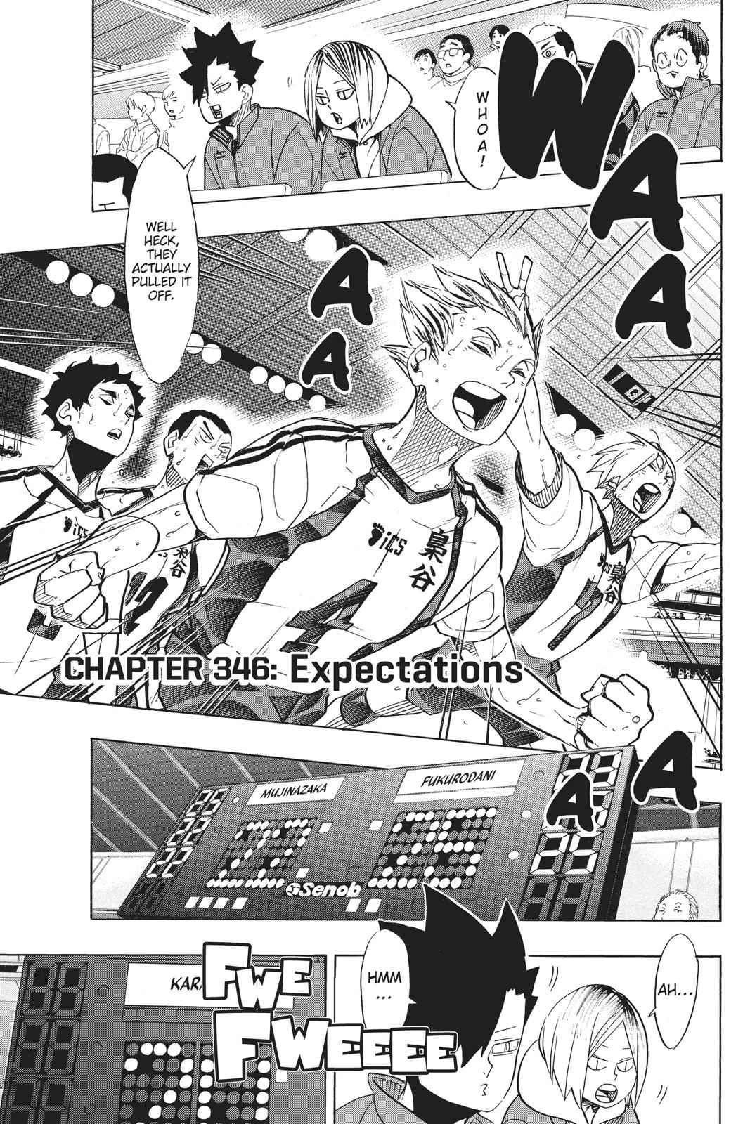 Haikyu!! Chap 346 - Next Chap 347