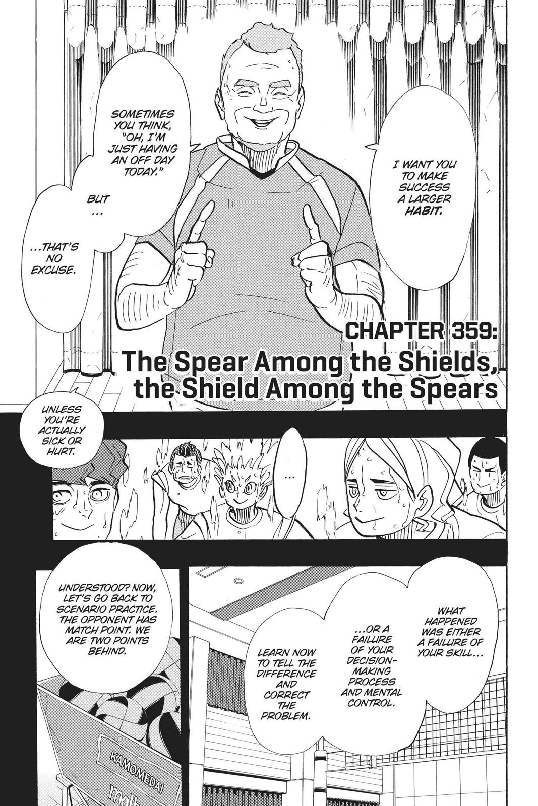 Haikyu!! Chap 359 - Next Chap 360