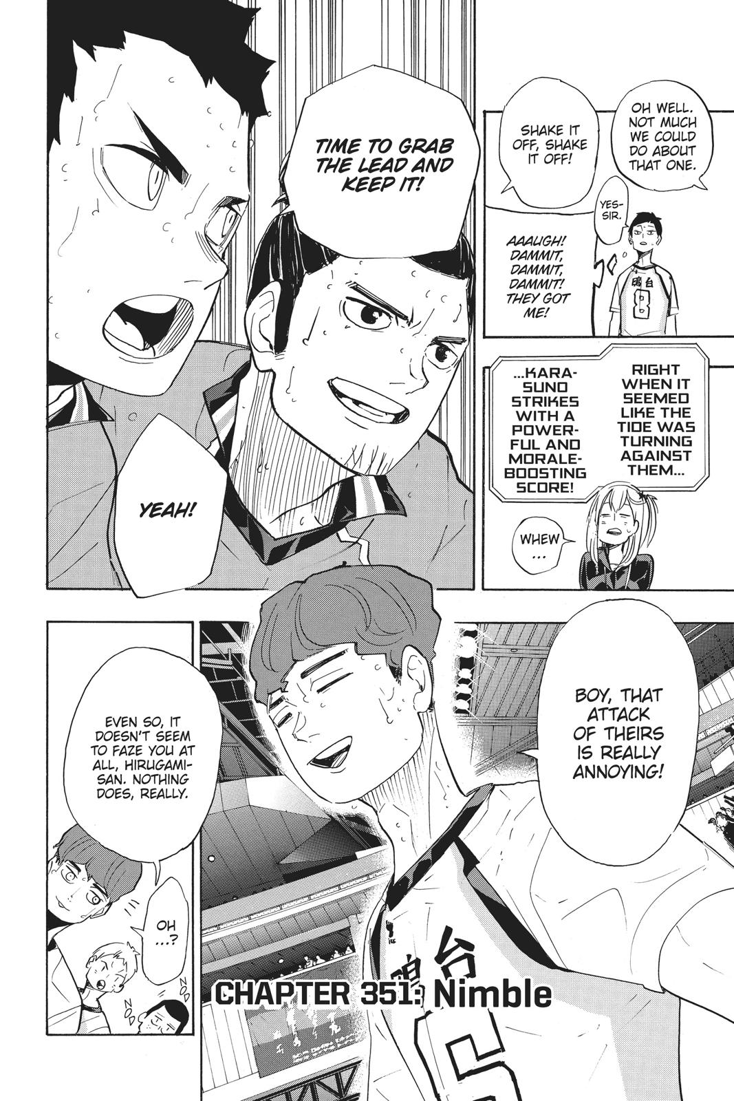 Haikyu!! Chap 351 - Next Chap 352