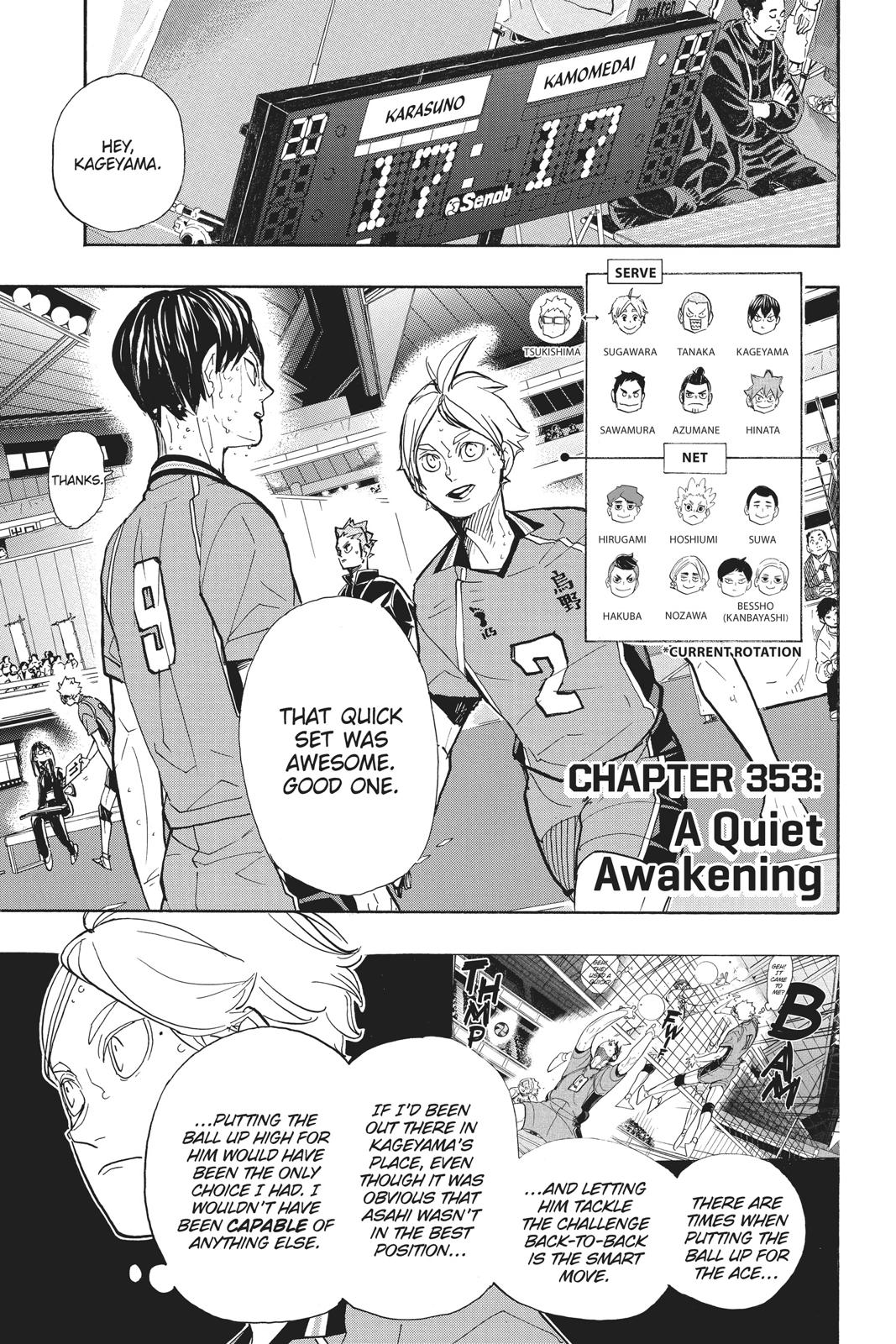 Haikyu!! Chap 353 - Next Chap 354