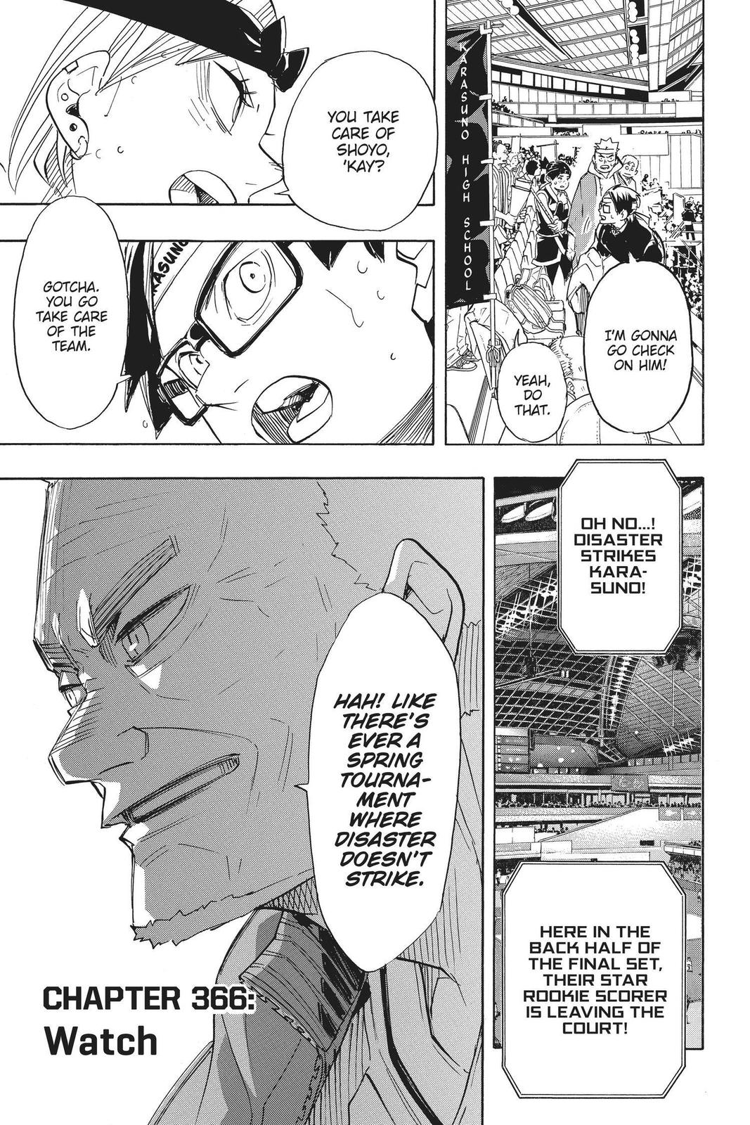 Haikyu!! Chap 366 - Next Chap 367