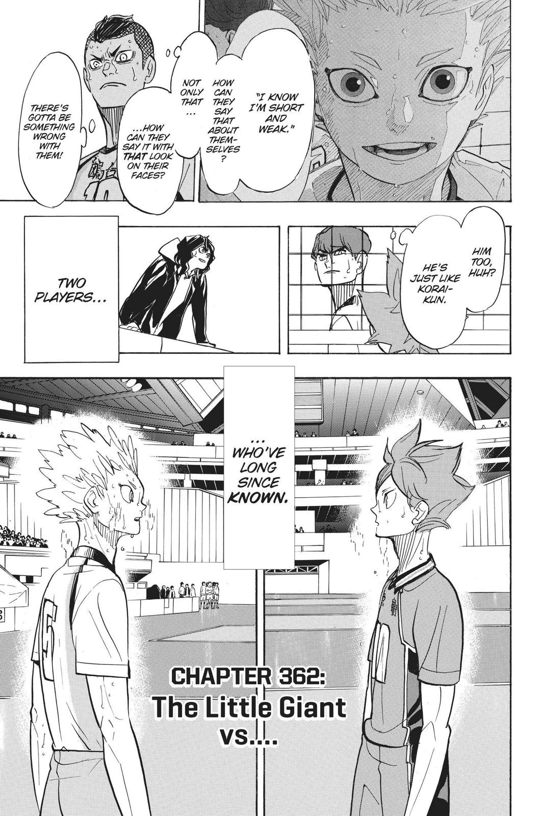 Haikyu!! Chap 362 - Next Chap 363