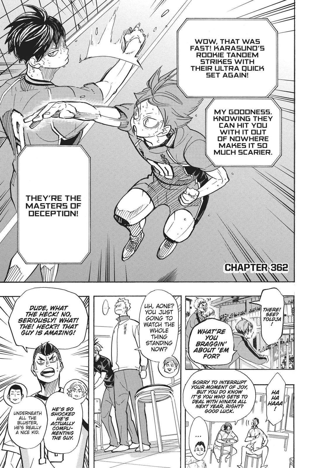 Haikyu!! Chap 362 - Next Chap 363