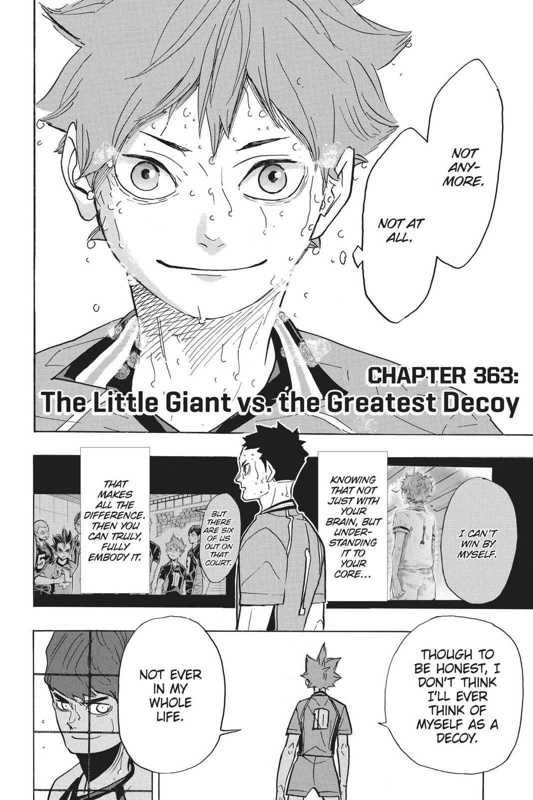 Haikyu!! Chap 363 - Next Chap 364